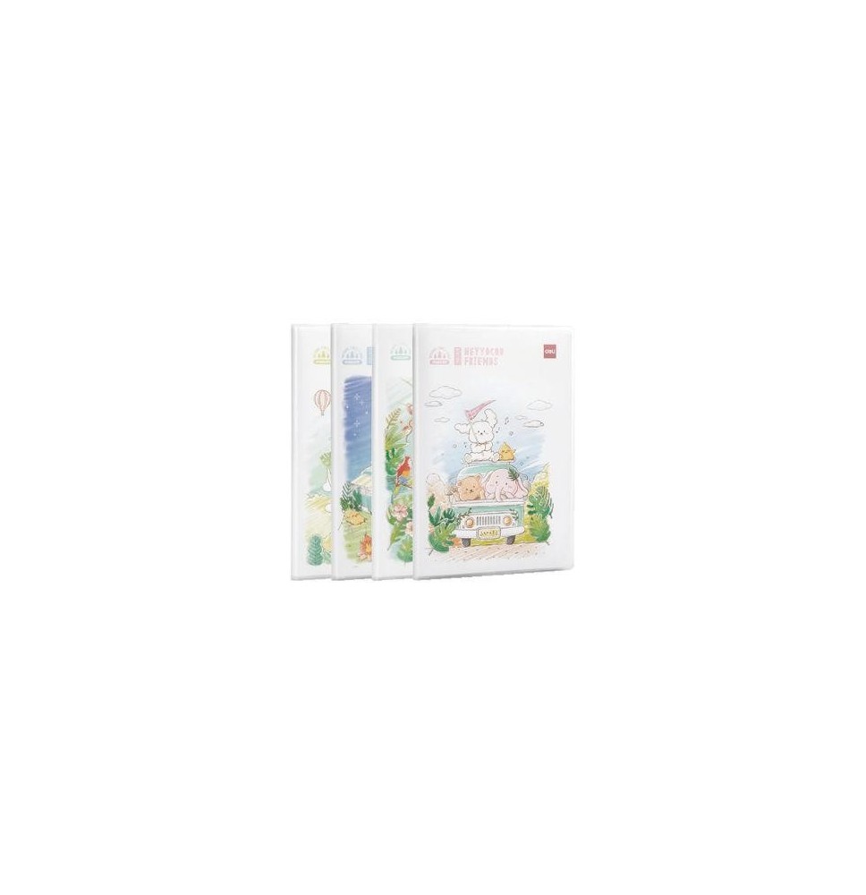 دفتر ديلي 72 ورقة مقاس 203 × 140 مم  EVA بغطاء متين للكتابة اليومية