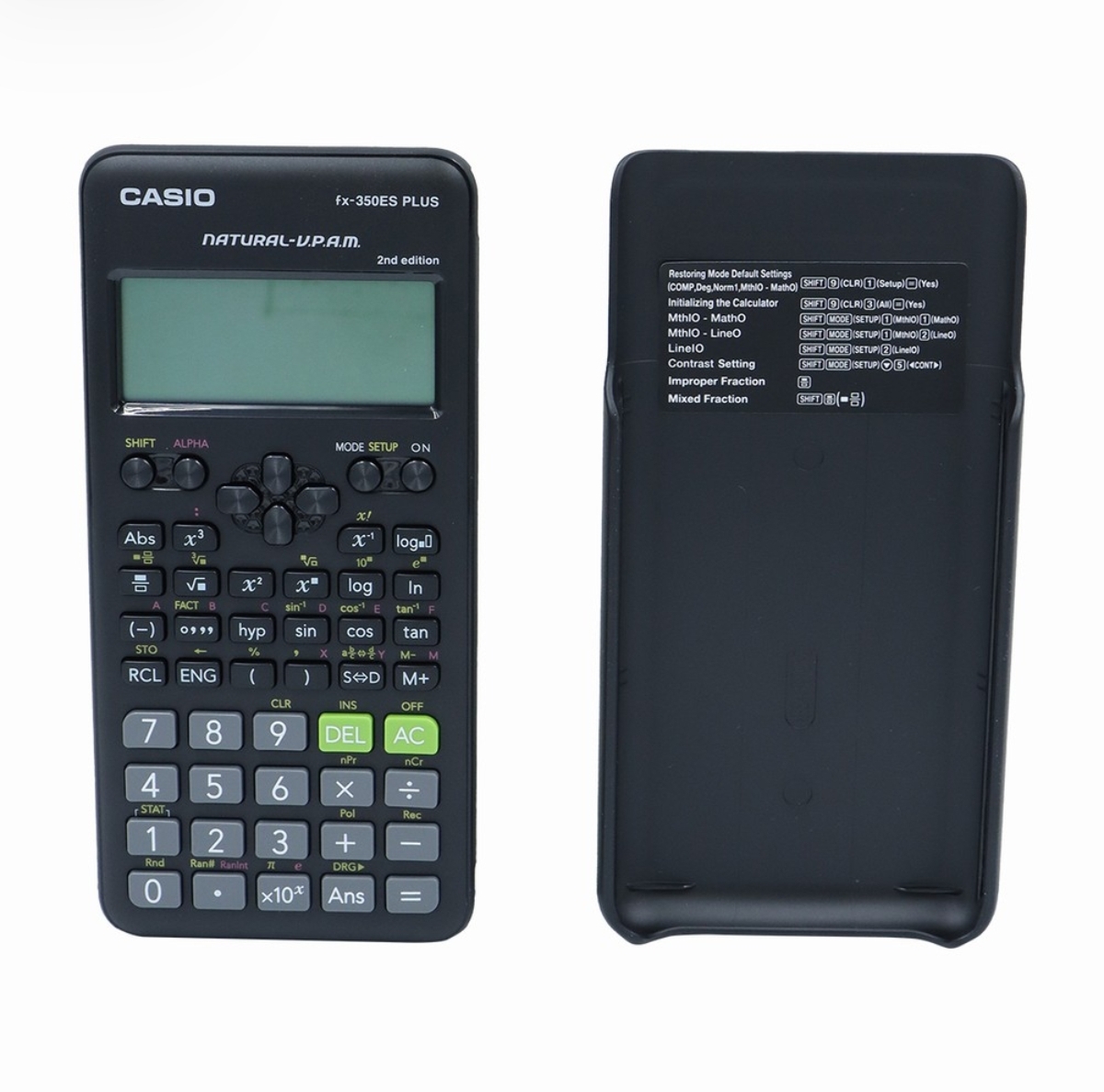 حاسبة علمية كاسيو CASIO fx-350ES PLUS (الإصدار الثاني 2nd edition)