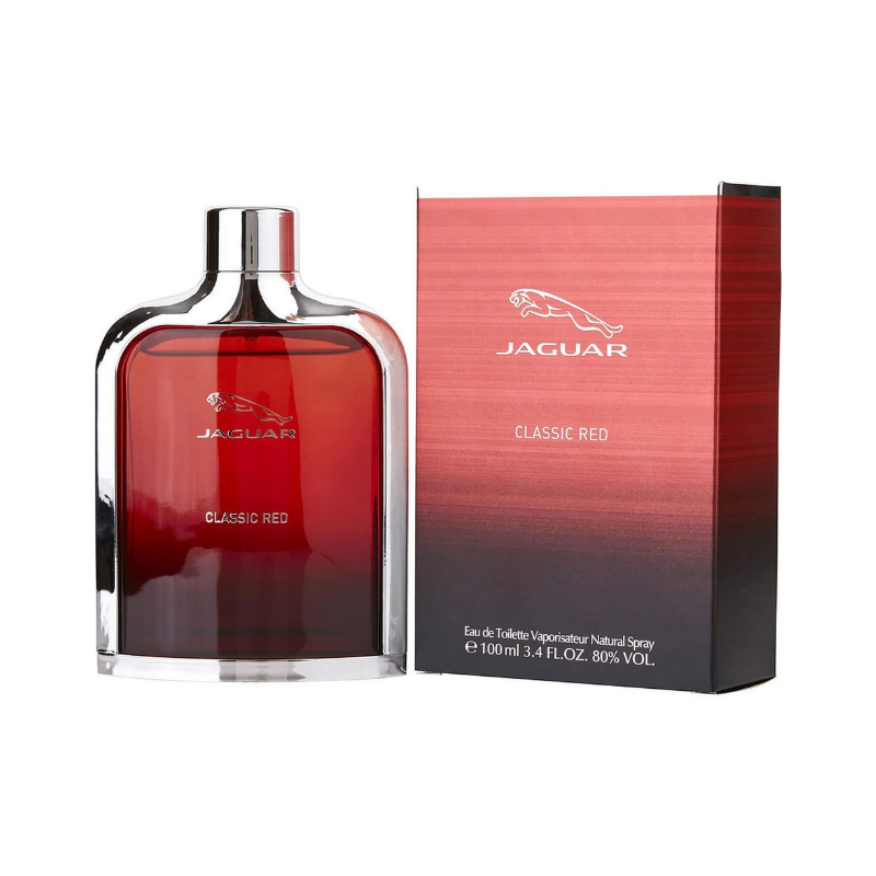 عطر جاغوار كلاسيك ريد للرجال 100 مل – أو دو تواليت