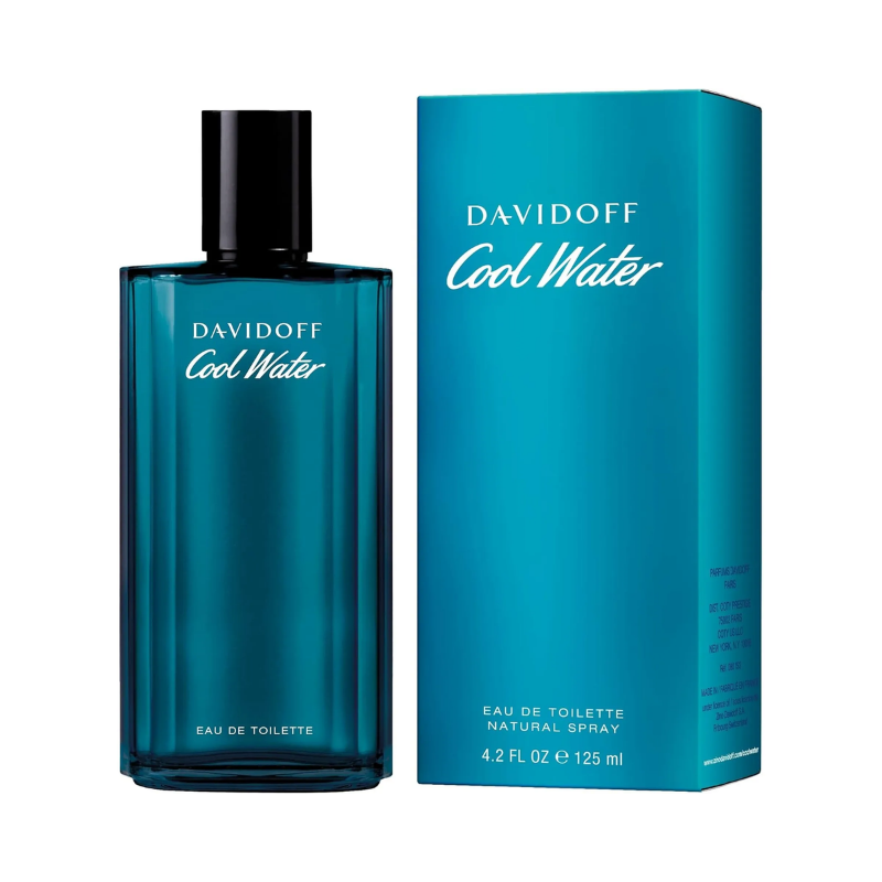 عطر دافيدوف كول ووتر للرجال 125 مل – أو دو تواليت