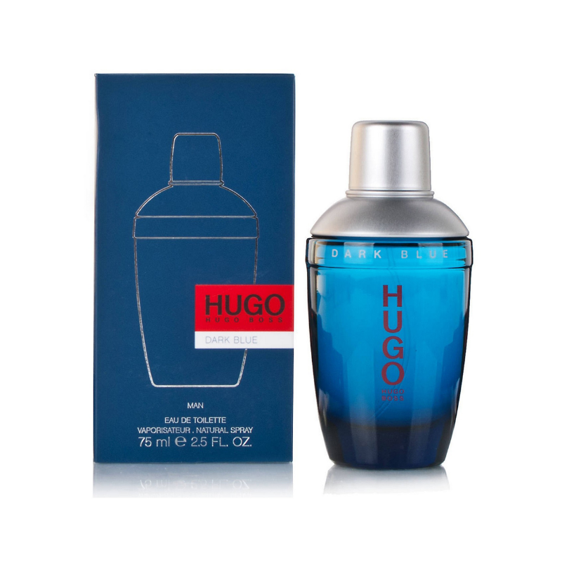 عطر هوجو بوس دارك بلو للرجال 75 مل – أو دو تواليت