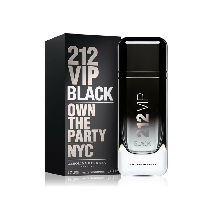 عطر كارولينا هيريرا 212 VIP بلاك للرجال 100 مل – أو دو بارفان